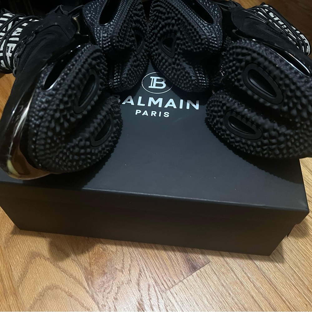 BALMAIN sneakers men size USA12 UK11 - Picture 5 of 7